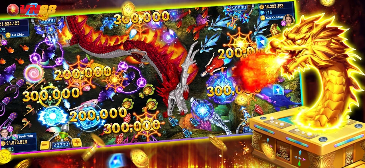 Bắn Cá Long Vương VN88 – Tựa Game Bắn Cá Đẳng Cấp